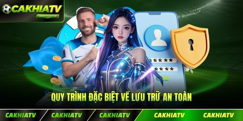 Quy trình đặc biệt về lưu trữ an toàn theo tiêu chuẩn Vvip
